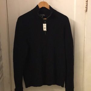 Express black half zip sweater XL. NWT